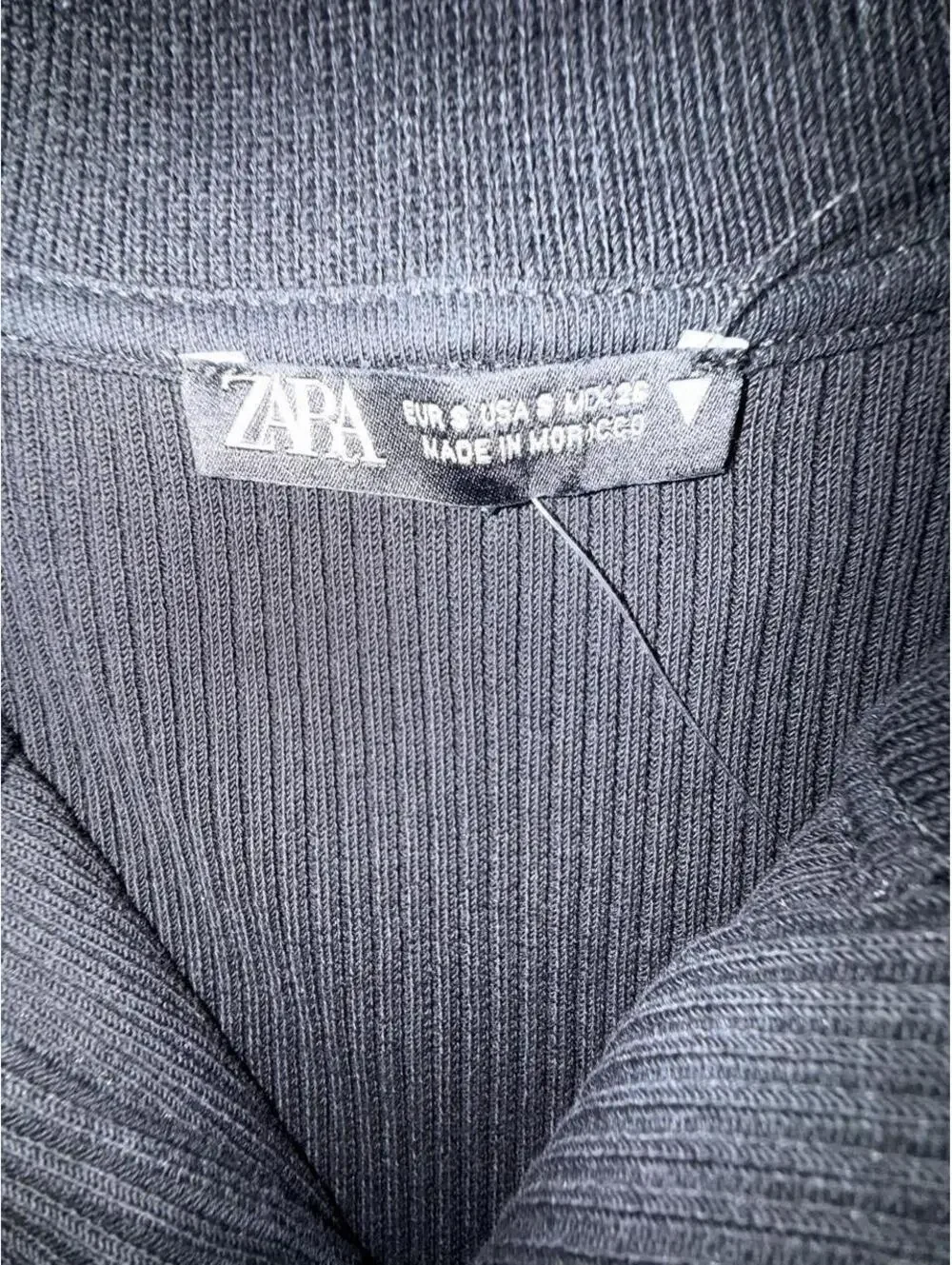 Zara black long
